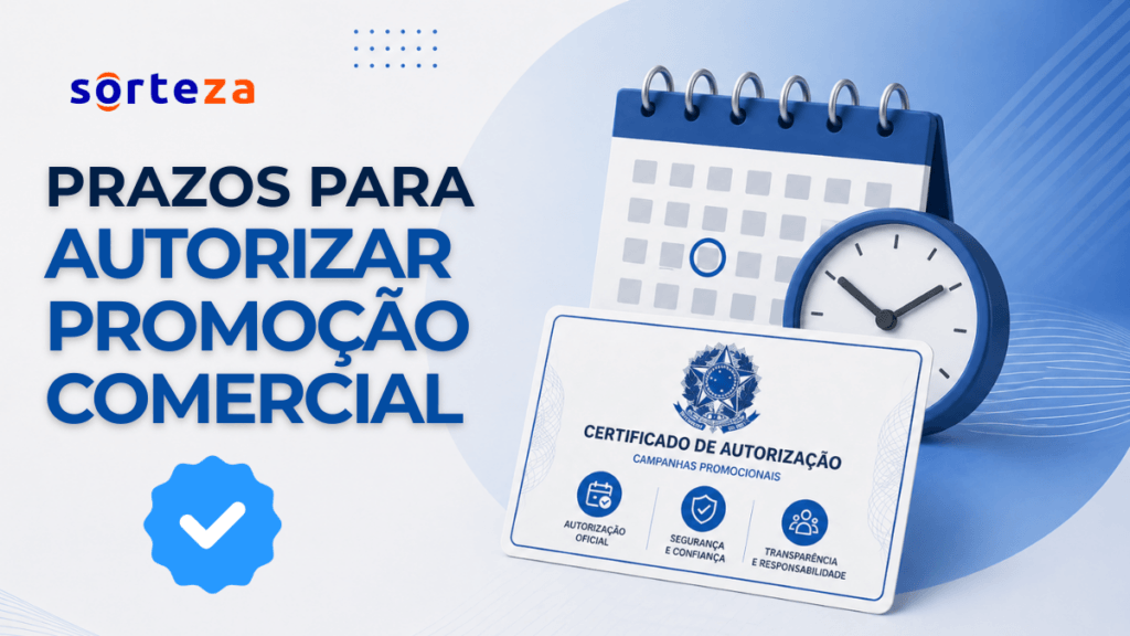 Prazo para autorizar promoção comercial